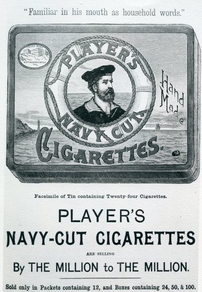 Oyuncular Navy Cut Sigaralar, 20. Yüzyıl by English School
