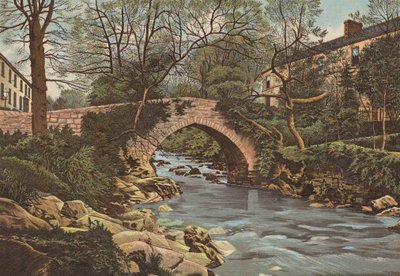 Plymouth: Ivybridge, Plymouth yakınlarında (renkli taş) by English School