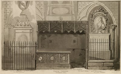 Şairler Köşesi, Westminster Abbey, Londra by English School