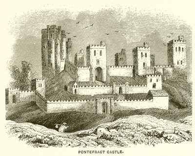 Pontefract Kalesi by English School