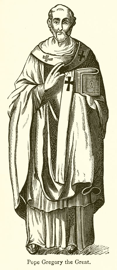 Papa Gregory Büyük by English School