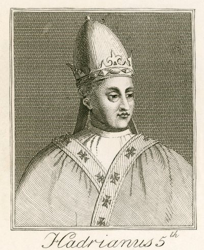 Papa Hadrian V by English School