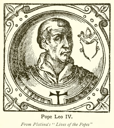 Papa IV. Leo by English School