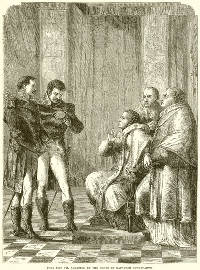 Papa Pius VII. Napolyon Buonaparte