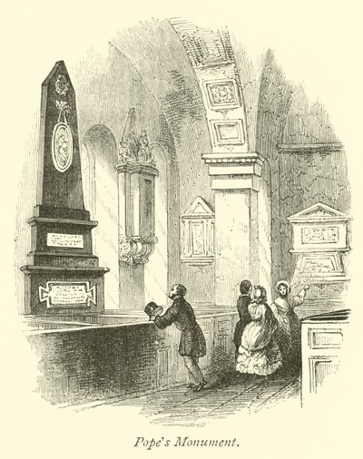 Papalar Anıtı by English School
