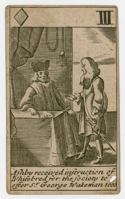 Popish Plot oyun kağıdı by English School