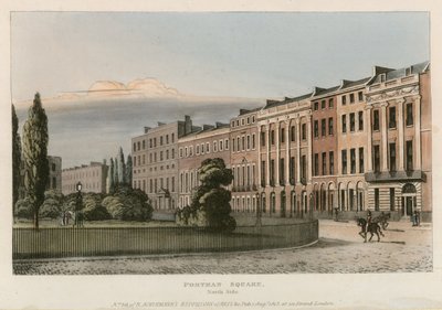 Portman Meydanı, kuzey tarafı by English School