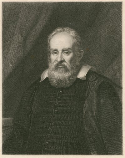 Galileo Galilei'nin Portresi by English School