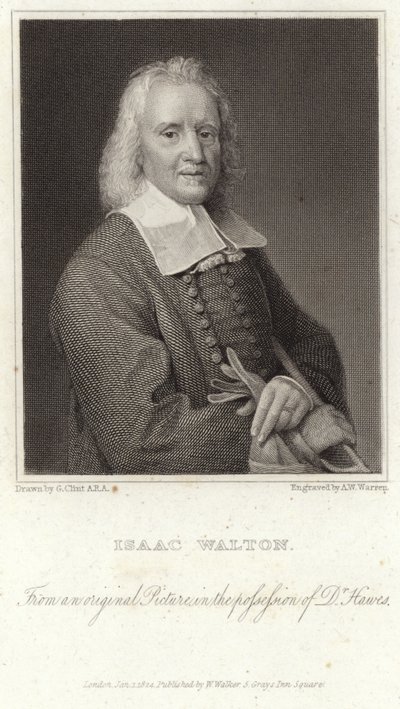 Isaac Walton'ın Portresi by English School