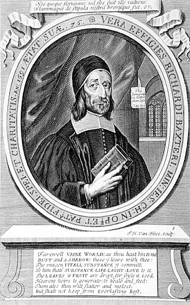 Frederick Hendrick van Hove (1628-98) tarafından oyulmuş Richard Baxter