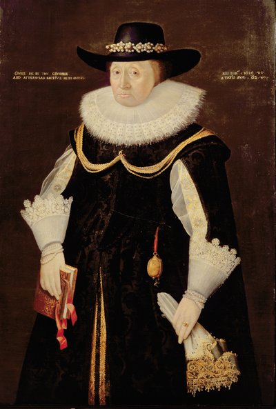 Bir Hanımefendinin Portresi, 1629 by English School