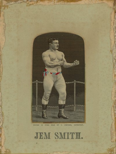 Boksör Jem Smith'in portresi by English School