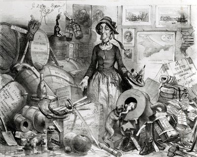 Hayranlarına saygıyla adanan Ünlü Kadın(lar)ın Portresi, 1855 by English School