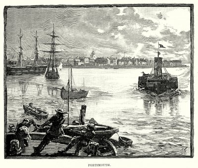 Portsmouth (gravür) by English School