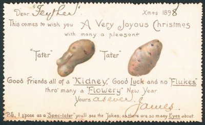 Patates, Noel Kartı by English School