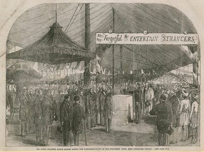 Prens Albert yabancıların evinin temel taşını atıyor by English School