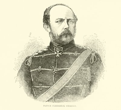Prens Frederick Charles, Ağustos 1870 by English School