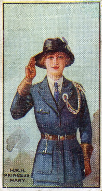 Prenses Mary, Kız Rehberleri Başkanı, 1923 by English School