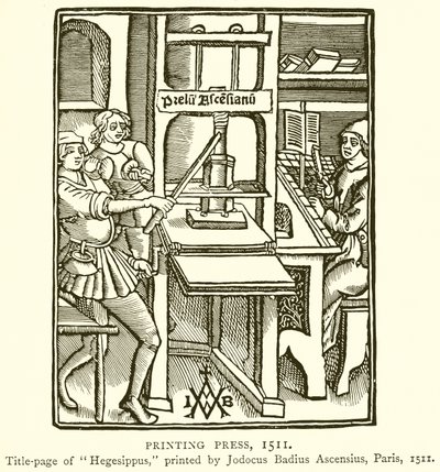 Matbaa, 1511 by English School