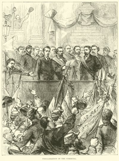 Komün Bildirisi, Mart 1871 by English School