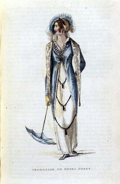 Gezinti yeri veya Opera elbisesi, Ackermann