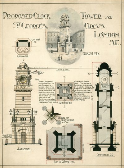 Londra SE, St Georges Circus