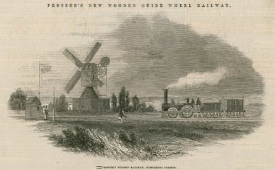 Prossers ahşap demiryolu, Wimbledon Common by English School
