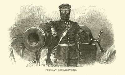 Prusya Topçusu, 1870 Eylül by English School