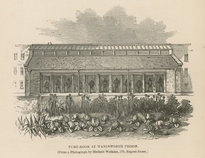 Wandsworth Hapishanesinde pompa odası by English School