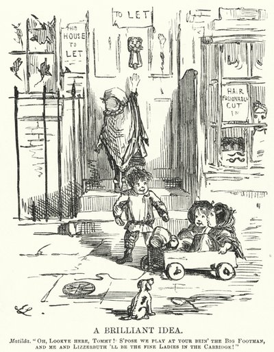 Yumruk karikatürü: Parlak Bir Fikir (gravür) by English School