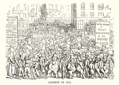Punch karikatür: 1851