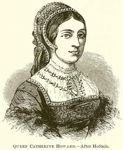 Kraliçe Catherine Howard by English School