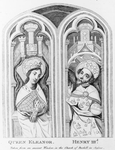 Kraliçe Eleanor ve Henry III, Sussex, Boxhill Kilisesi