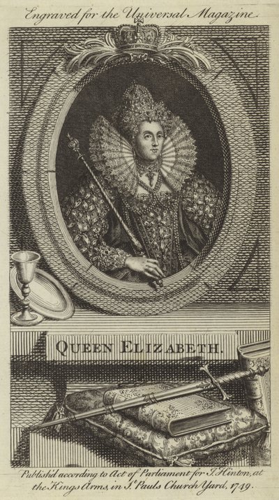 Kraliçe Elizabeth by English School