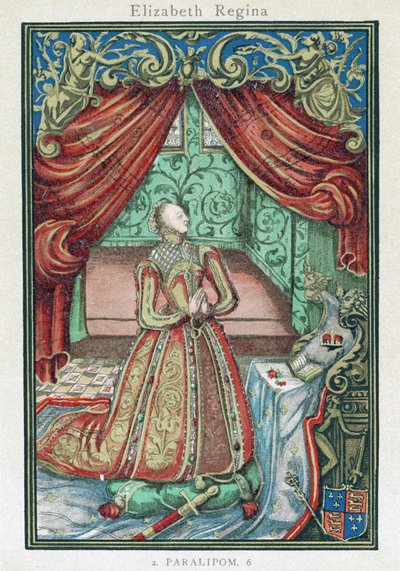Kraliçe I. Elizabeth Dua Ederken, 