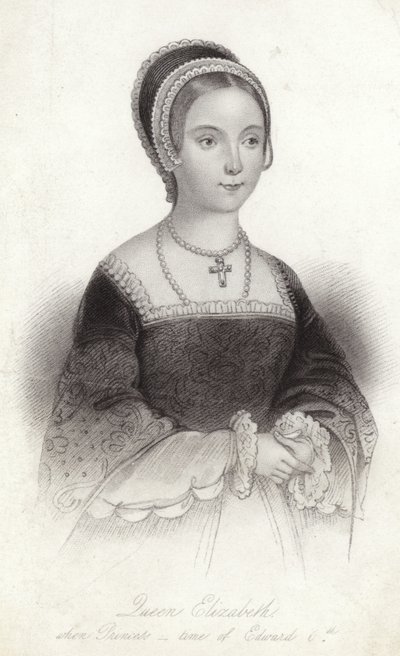 İngiltere Kraliçesi I. Elizabeth by English School