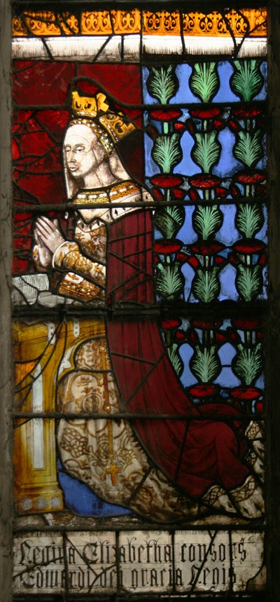 Kraliçe Elizabeth Woodville, c.1480 by English School