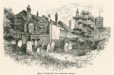Queen Elizabeths Ücretsiz Gramer Okulu, St Saviours, Southwark by English School