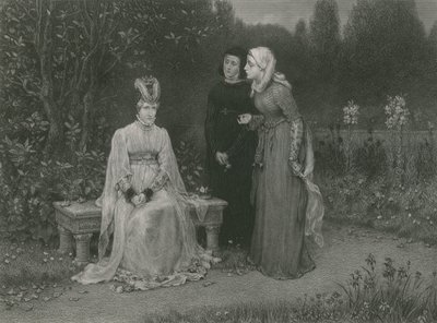 Kraliçe Isabella ve Hanımları, Kral II. Richard by English School