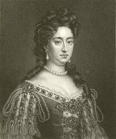 Kraliçe Mary II by English School