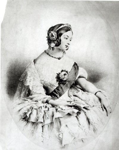 Kraliçe Victoria (1819-1901) by English School