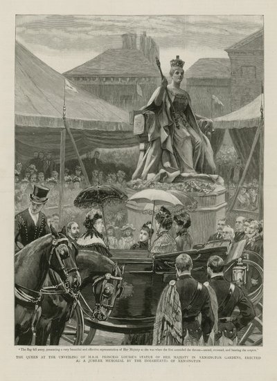 Açılıştaki Kraliçe by English School