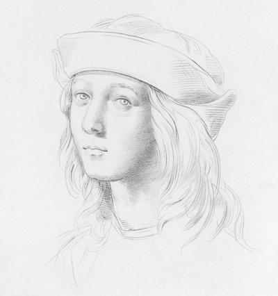Raphael (gravür) by English School