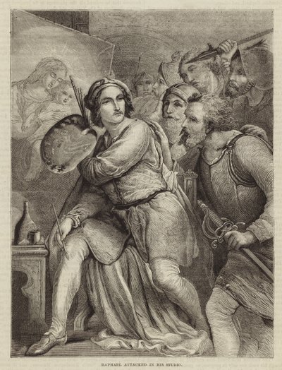 Raphael stüdyosunda saldırıya uğradı by English School
