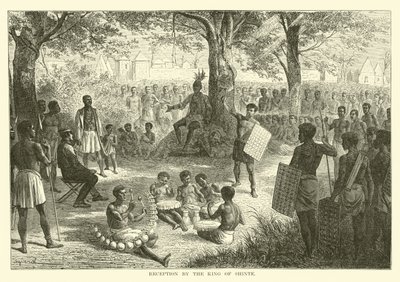 Shinte Kralı tarafından resepsiyon by English School