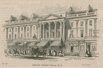 Regent Street, Londra, Batı Yakası by English School