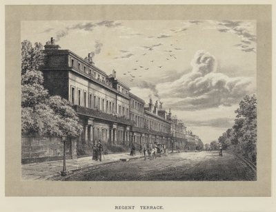 Regent Teras (gravür) by English School
