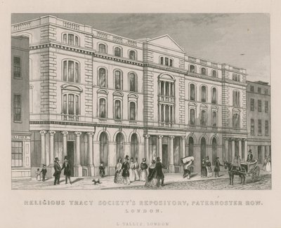 Dini Yol Derneği Deposu, Paternoster Row, Londra by English School