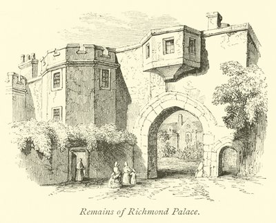 Richmond Sarayı kalıntıları by English School