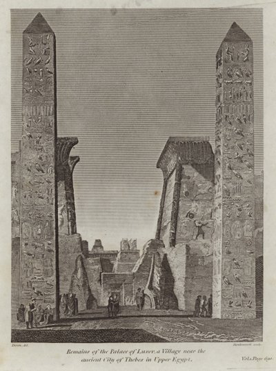 Luksor Sarayı kalıntıları by English School